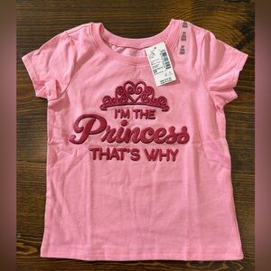 The Children's Place Pink Princess Tee
